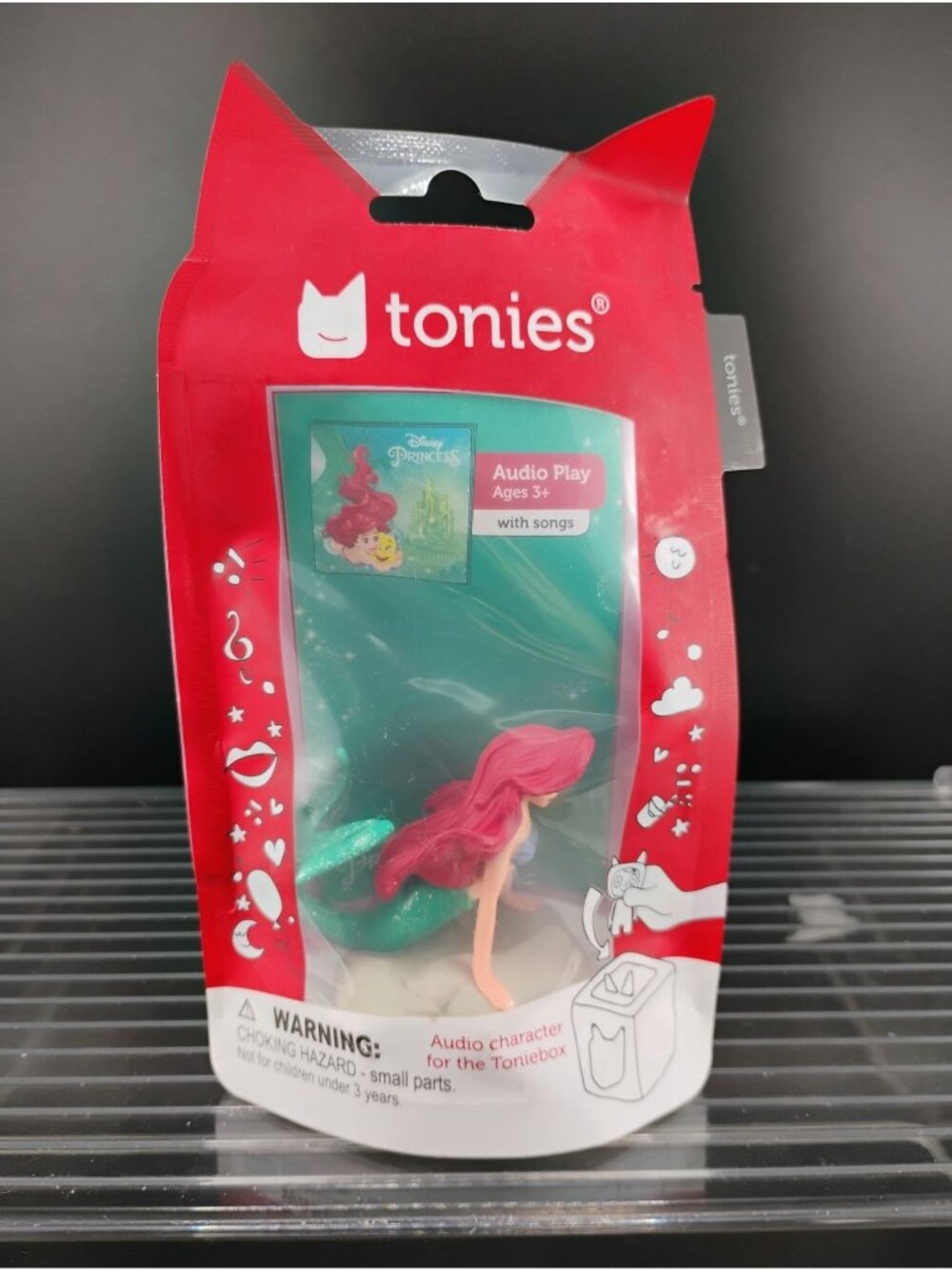 Tonies Disney Princess Ariel Audio Play Figure With Songs